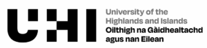 UHI Logo, features the letters UHI in bold